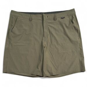 Patagonia Hydropeak Hybrid Walk Shorts Men’s 38 Hiking Shorts Olive Green “8